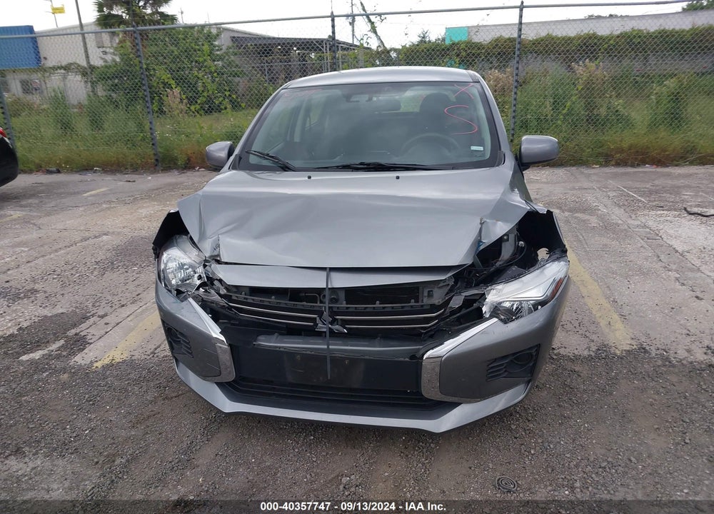 2021 MITSUBISHI MIRAGE CARBONITE EDITION/ES/LE VIN: ML32AUHJ8MH013521