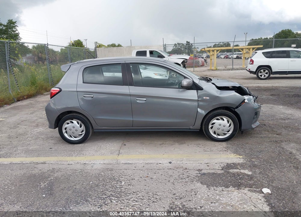 2021 MITSUBISHI MIRAGE CARBONITE EDITION/ES/LE VIN: ML32AUHJ8MH013521