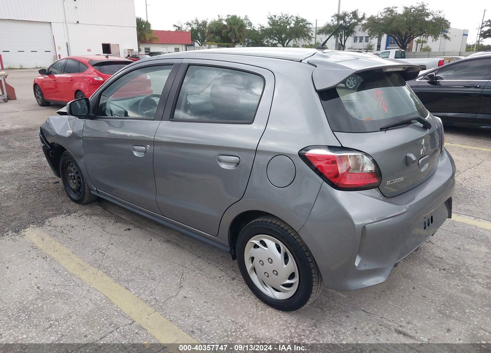 2021 MITSUBISHI MIRAGE CARBONITE EDITION/ES/LE VIN: ML32AUHJ8MH013521