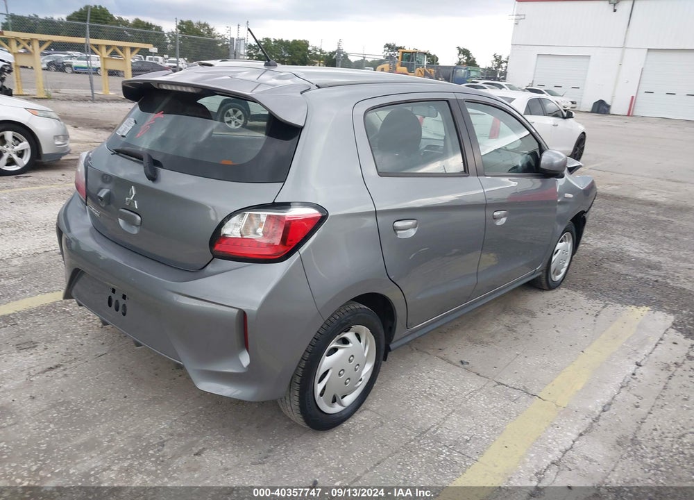 2021 MITSUBISHI MIRAGE CARBONITE EDITION/ES/LE VIN: ML32AUHJ8MH013521