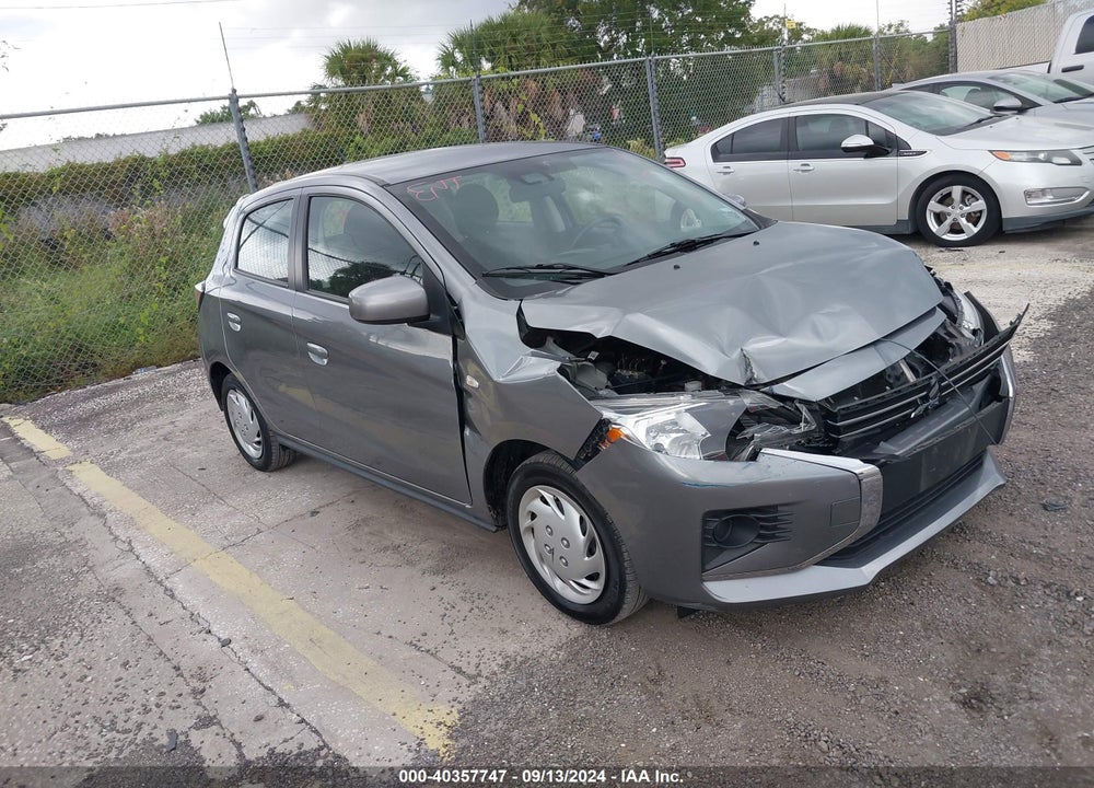 2021 MITSUBISHI MIRAGE CARBONITE EDITION/ES/LE VIN: ML32AUHJ8MH013521