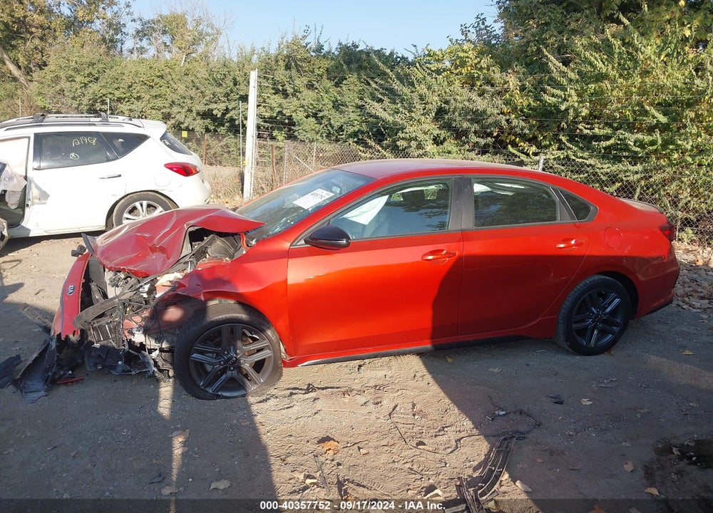 2021 KIA FORTE GT LINE VIN: 3KPF34AD8ME406177