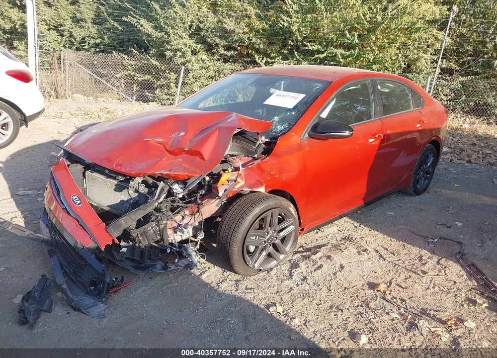 2021 KIA FORTE GT LINE VIN: 3KPF34AD8ME406177