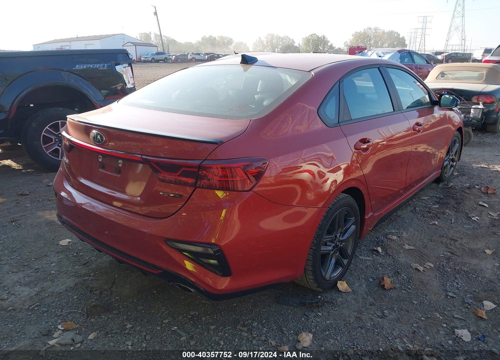 2021 KIA FORTE GT LINE VIN: 3KPF34AD8ME406177
