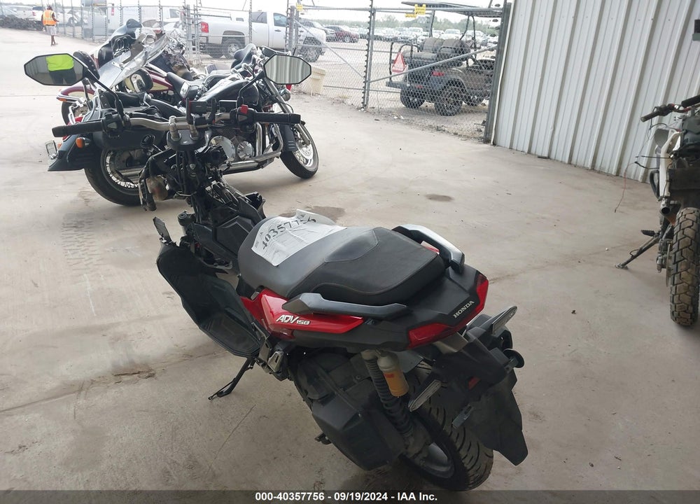 2022 HONDA ADV150 A VIN: MLHKF3855N5100241