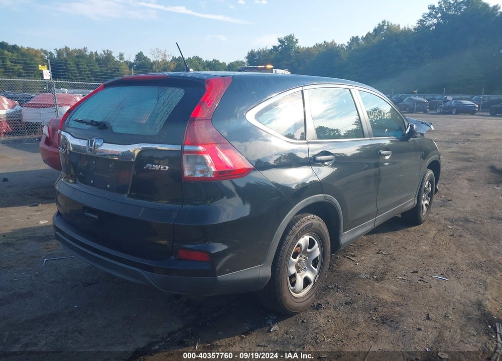 2016 HONDA CR-V LX VIN: 2HKRM4H34GH610305