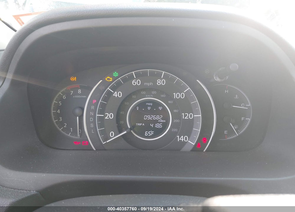 2016 HONDA CR-V LX VIN: 2HKRM4H34GH610305