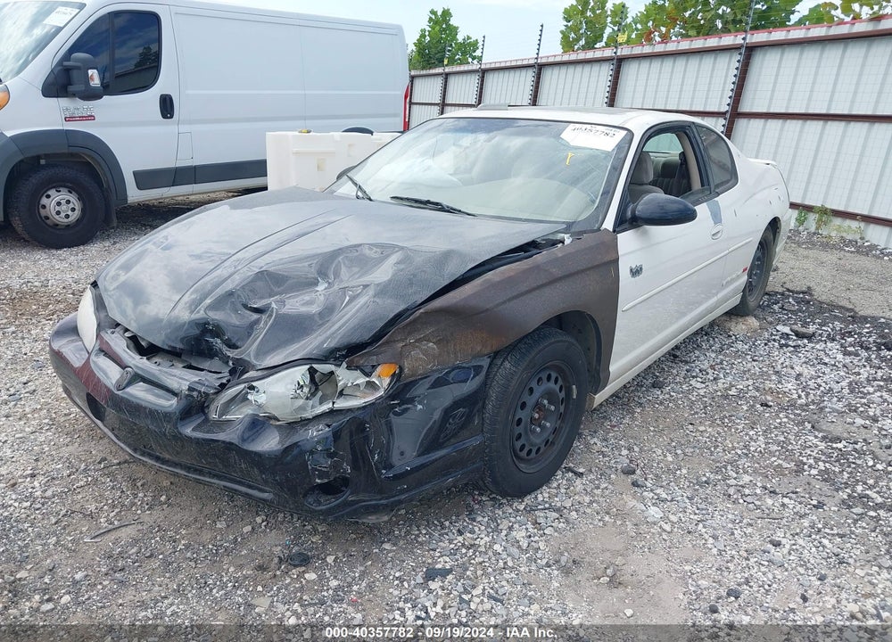 2003 CHEVROLET MONTE CARLO SS VIN: 2G1WX12K439356755