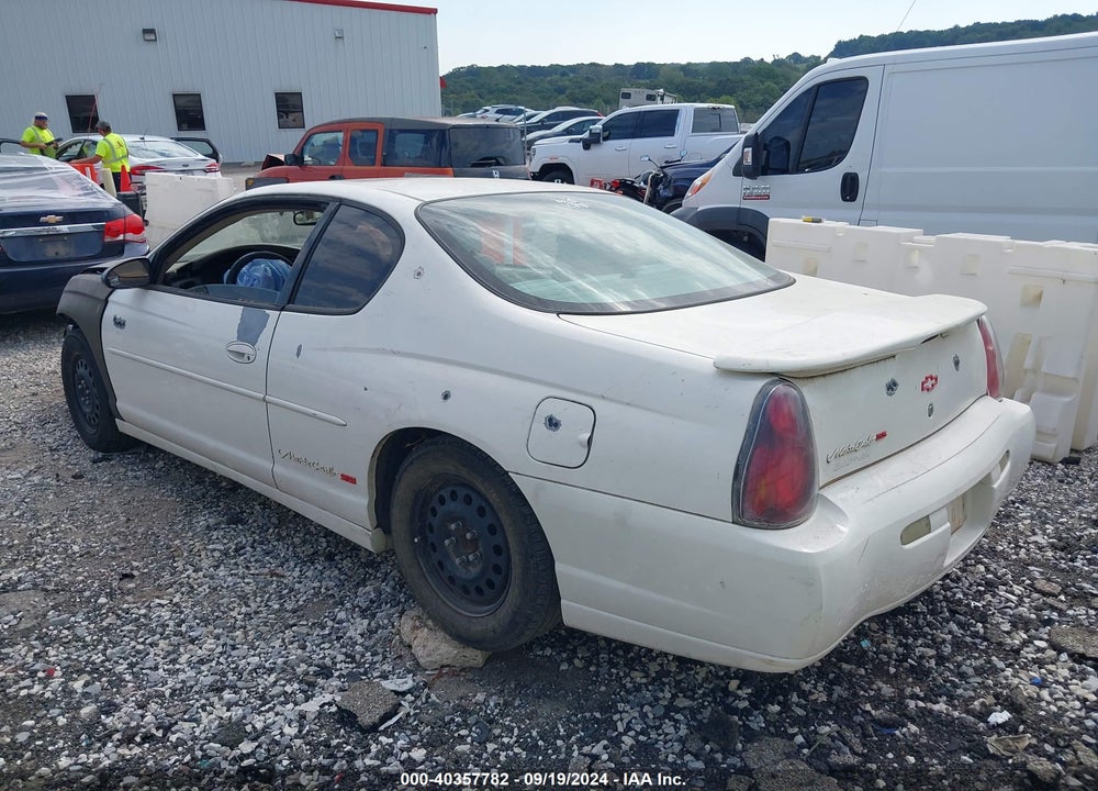2003 CHEVROLET MONTE CARLO SS VIN: 2G1WX12K439356755