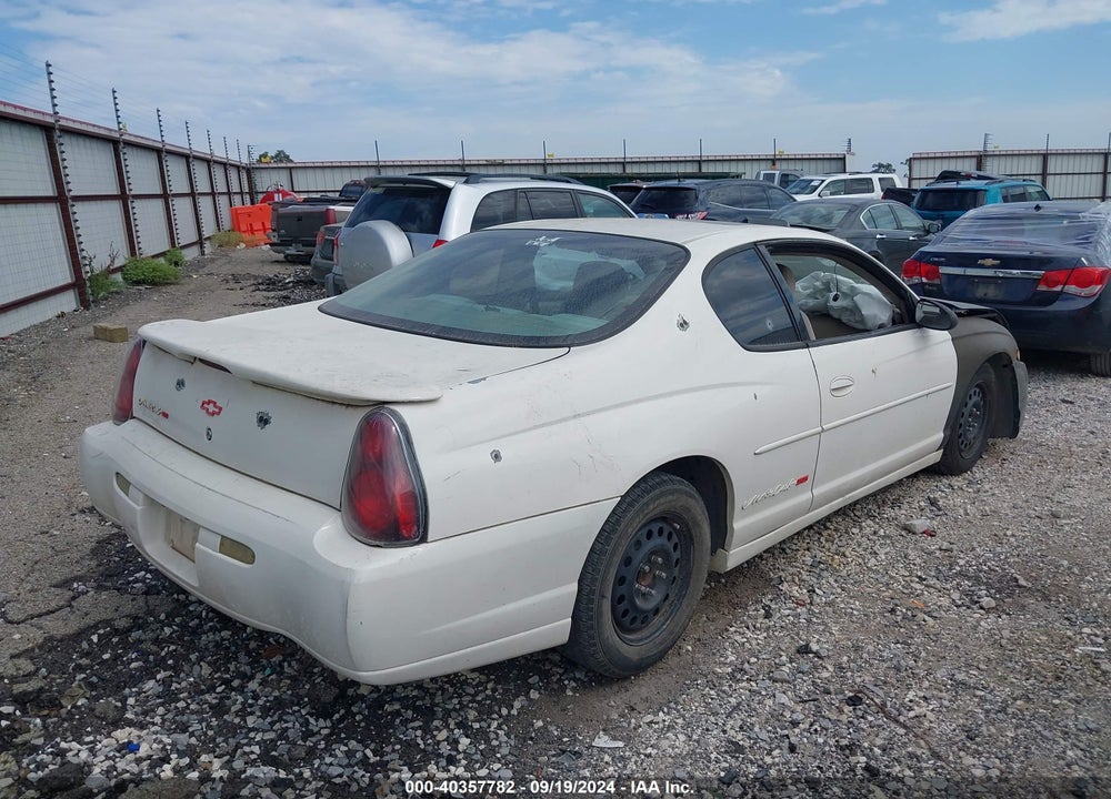 2003 CHEVROLET MONTE CARLO SS VIN: 2G1WX12K439356755