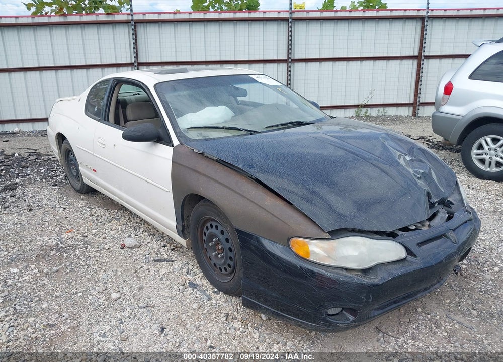 2003 CHEVROLET MONTE CARLO SS VIN: 2G1WX12K439356755
