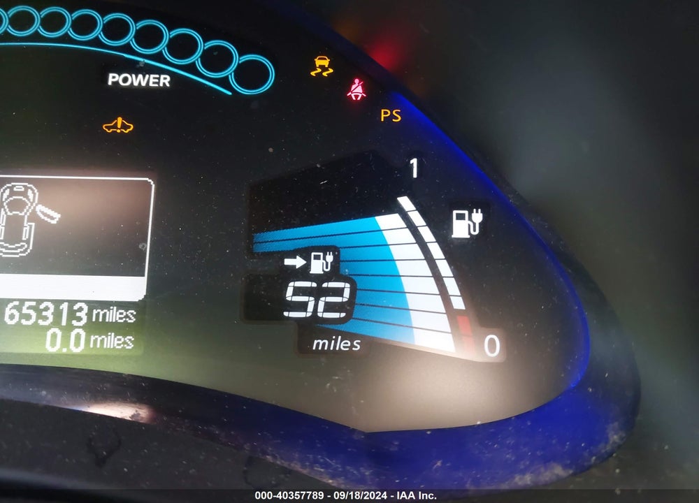 2016 NISSAN LEAF SV VIN: 1N4BZ0CPXGC305222