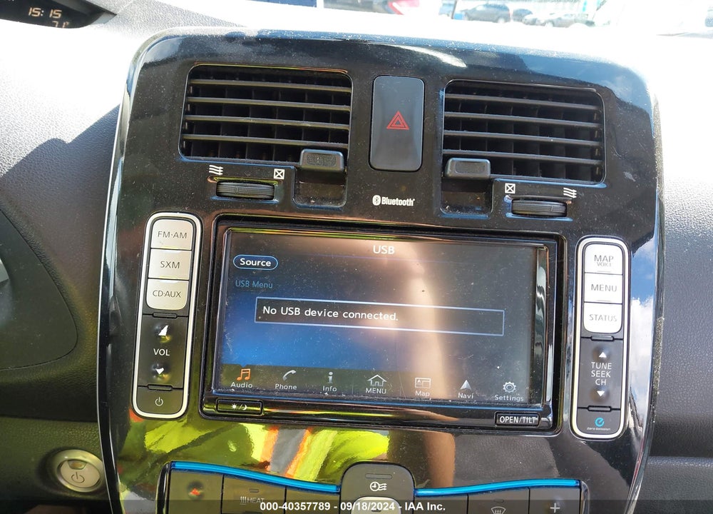 2016 NISSAN LEAF SV VIN: 1N4BZ0CPXGC305222