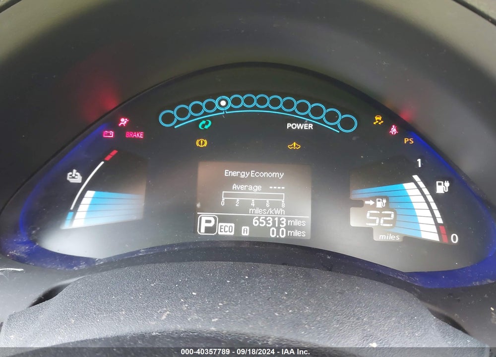 2016 NISSAN LEAF SV VIN: 1N4BZ0CPXGC305222