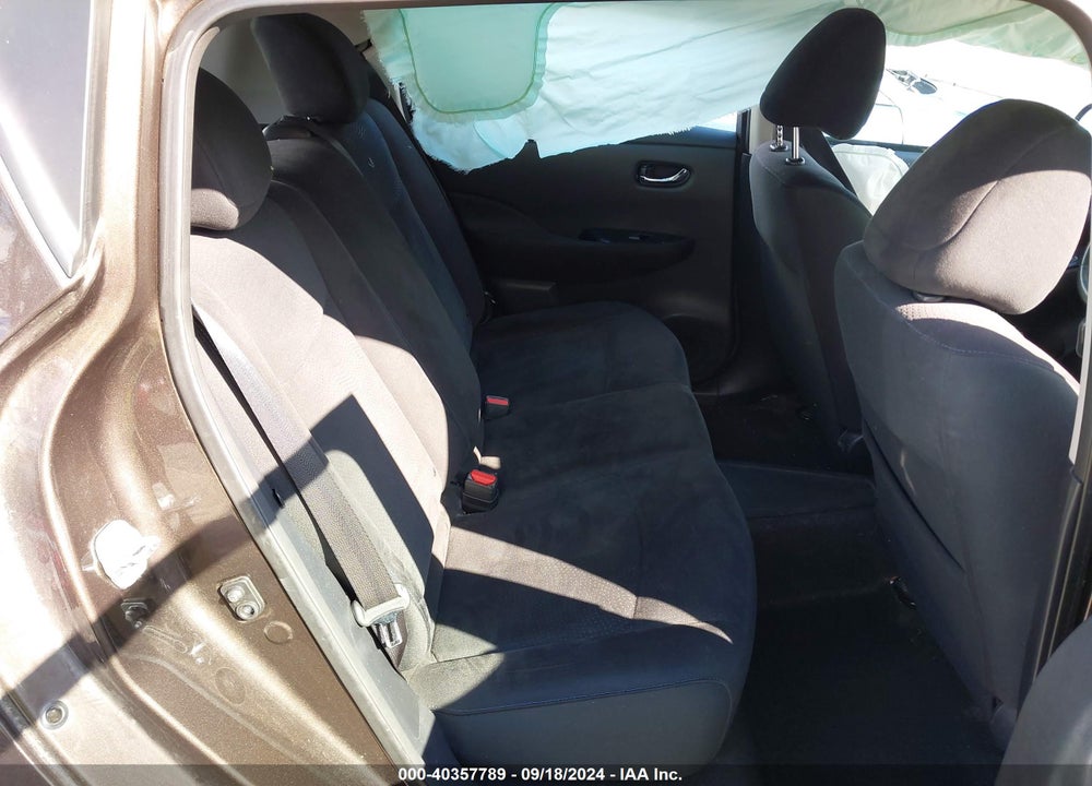 2016 NISSAN LEAF SV VIN: 1N4BZ0CPXGC305222