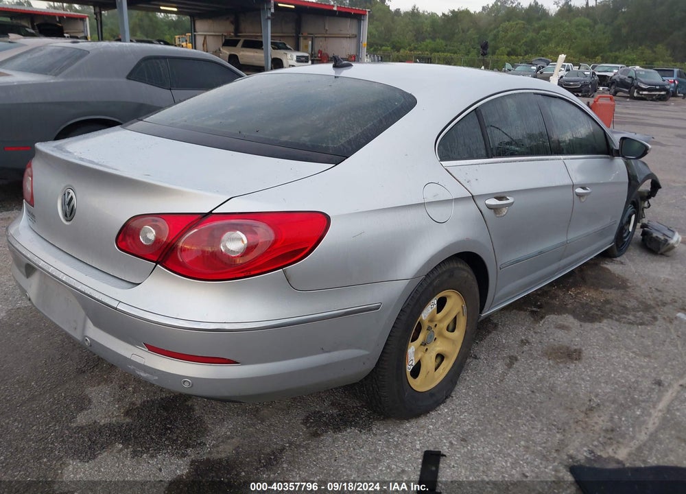 2009 VOLKSWAGEN CC LUXURY VIN: WVWHL73C39E511131