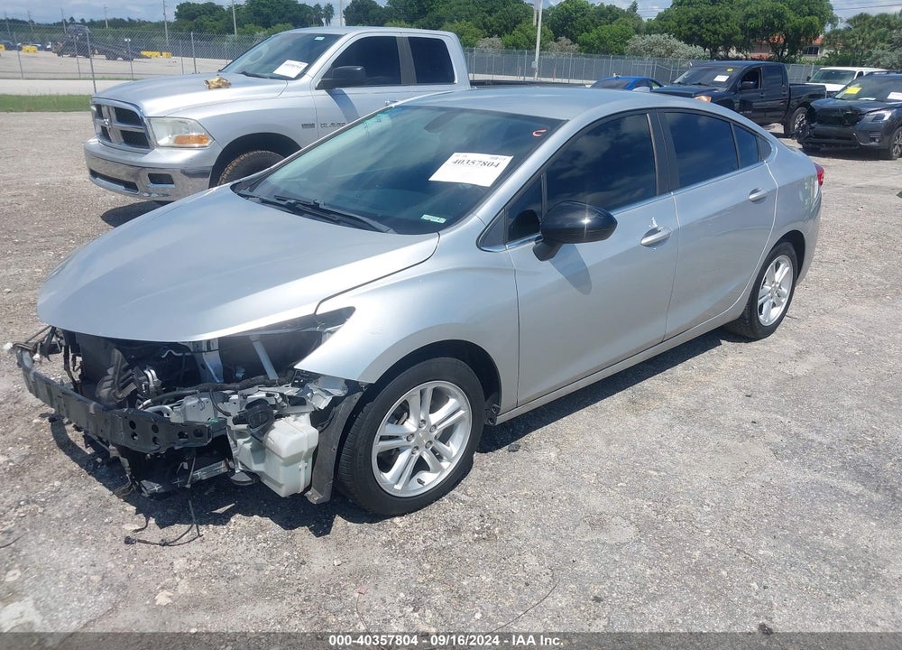 2017 CHEVROLET CRUZE LT AUTO VIN: 1G1BE5SM7H7277764