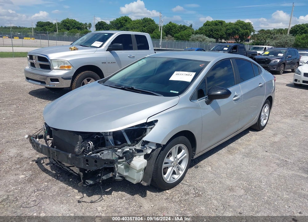 2017 CHEVROLET CRUZE LT AUTO VIN: 1G1BE5SM7H7277764