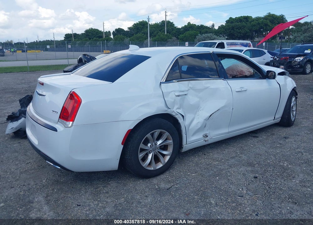 2015 CHRYSLER 300 LIMITED VIN: 2C3CCAAG9FH755257