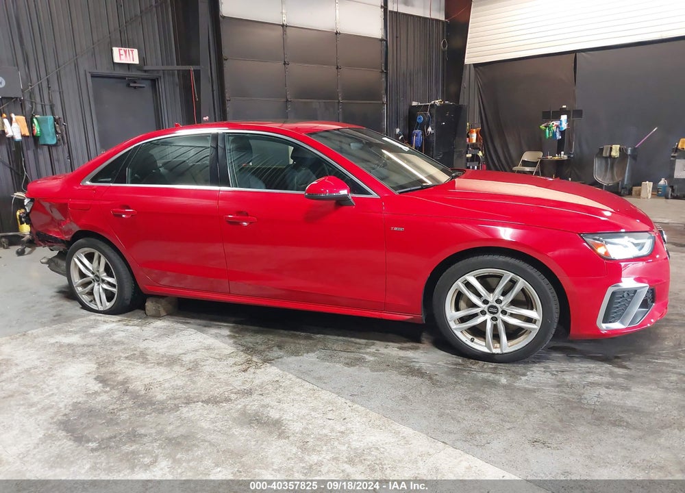2020 AUDI A4 PREMIUM 45 TFSI QUATTRO S TRONIC VIN: WAUDNAF42LN012531