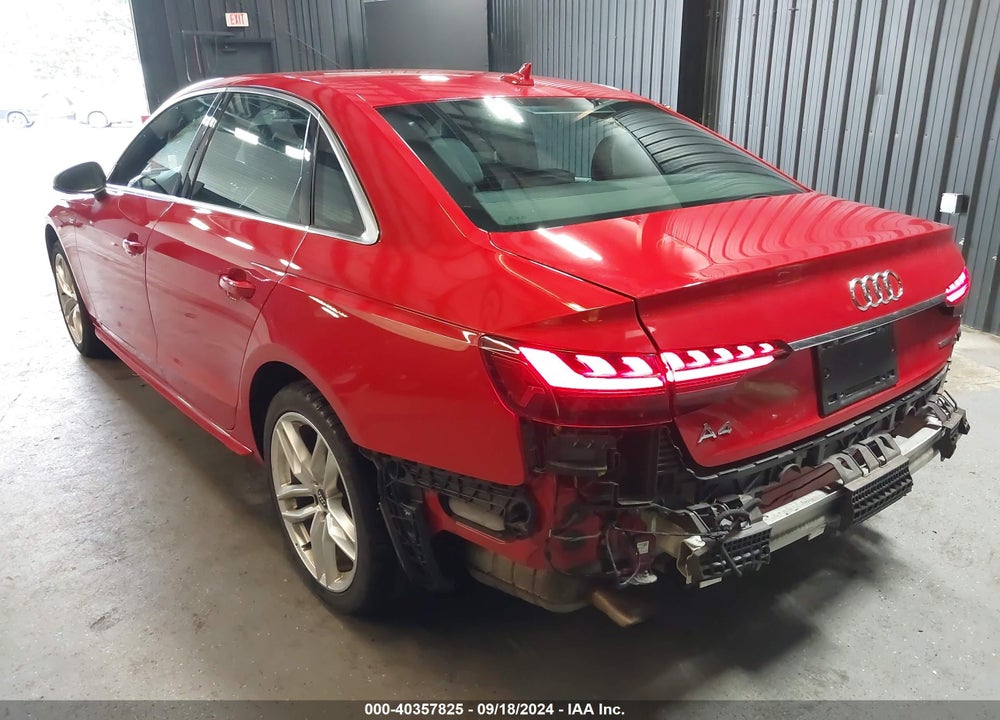 2020 AUDI A4 PREMIUM 45 TFSI QUATTRO S TRONIC VIN: WAUDNAF42LN012531