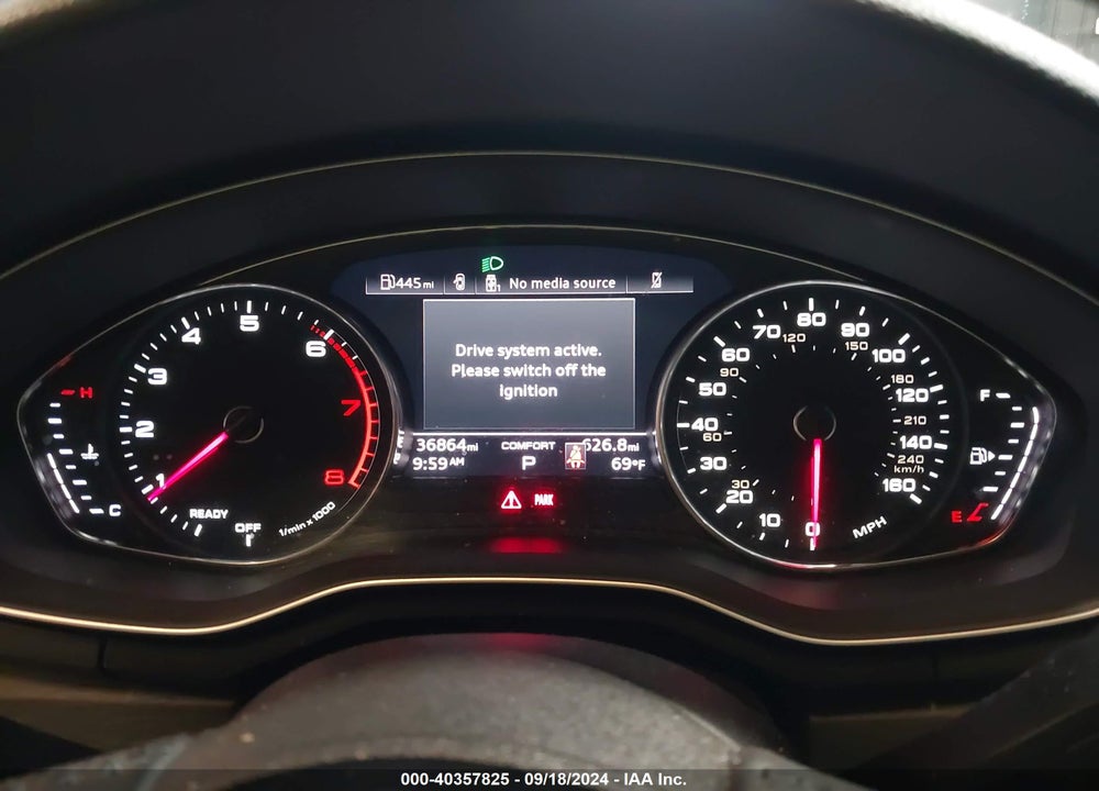 2020 AUDI A4 PREMIUM 45 TFSI QUATTRO S TRONIC VIN: WAUDNAF42LN012531