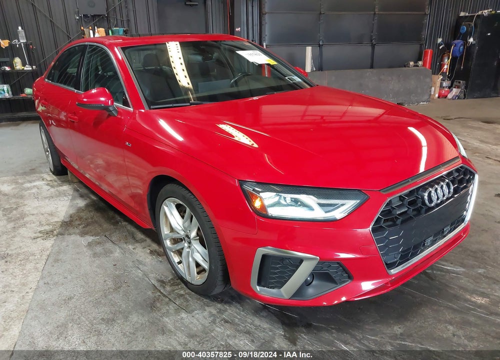 2020 AUDI A4 PREMIUM 45 TFSI QUATTRO S TRONIC VIN: WAUDNAF42LN012531
