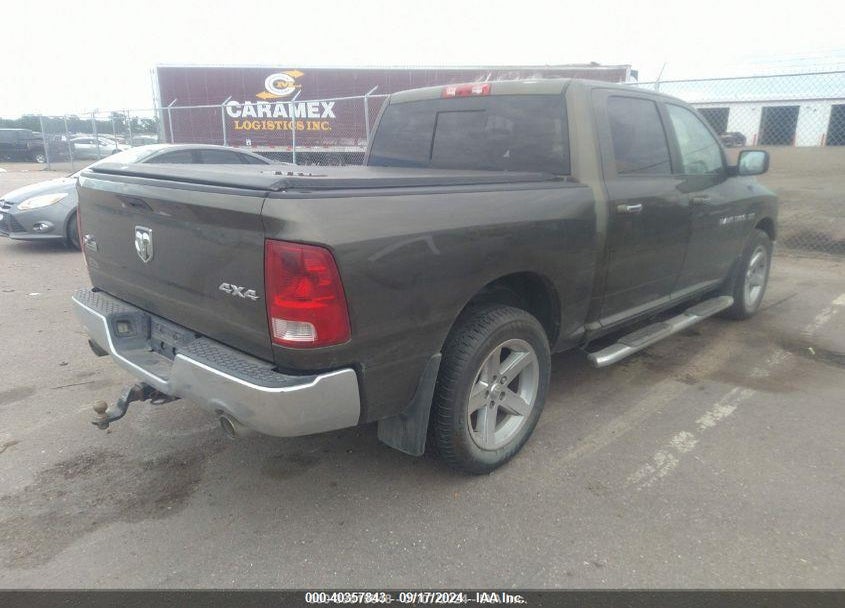 2012 RAM 1500 SLT VIN: 1C6RD7LT7CS121716