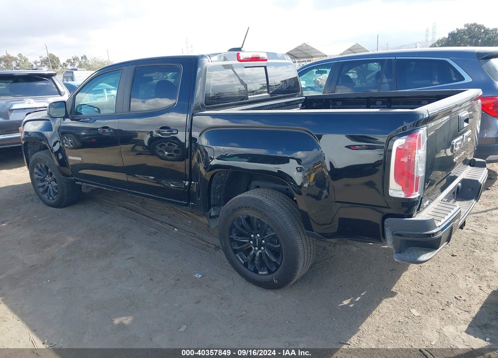 2022 GMC CANYON 2WD SHORT BOX ELEVATION VIN: 1GTG5CEN5N1249174