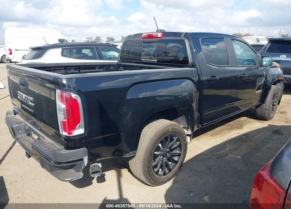 2022 GMC CANYON 2WD SHORT BOX ELEVATION VIN: 1GTG5CEN5N1249174