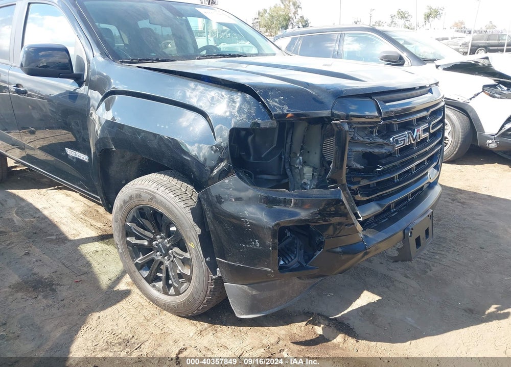 2022 GMC CANYON 2WD SHORT BOX ELEVATION VIN: 1GTG5CEN5N1249174