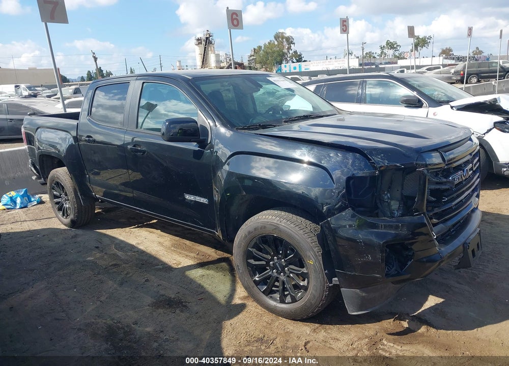 2022 GMC CANYON 2WD SHORT BOX ELEVATION VIN: 1GTG5CEN5N1249174