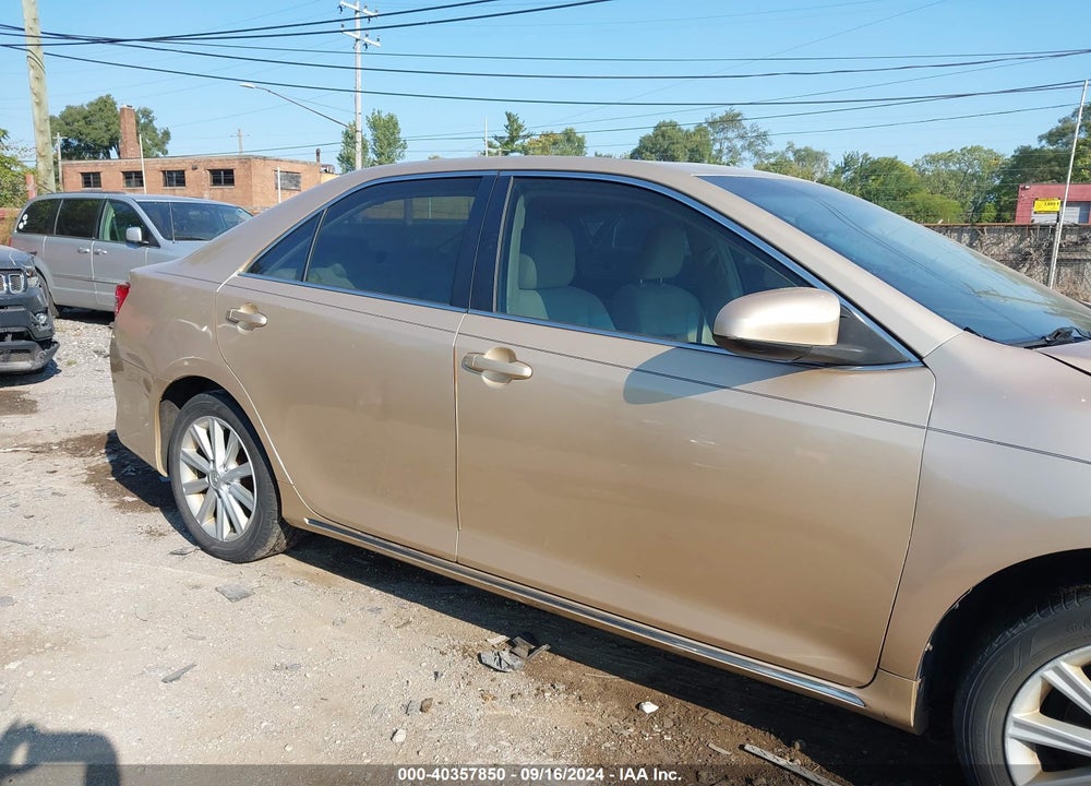 2012 TOYOTA CAMRY XLE VIN: 4T1BF1FK0CU170017