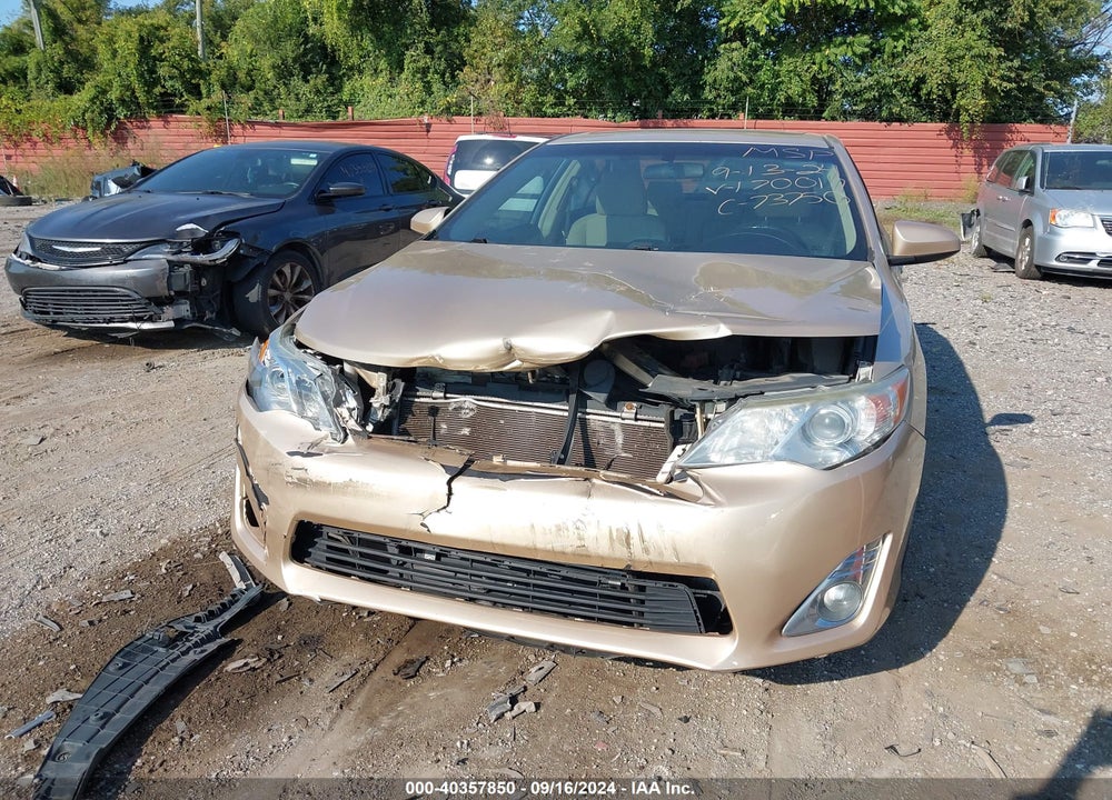 2012 TOYOTA CAMRY XLE VIN: 4T1BF1FK0CU170017