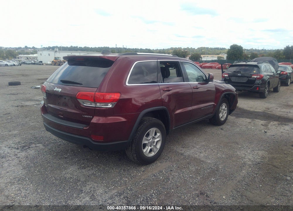 2017 JEEP GRAND CHEROKEE LAREDO 4X4 VIN: 1C4RJFAG3HC711219