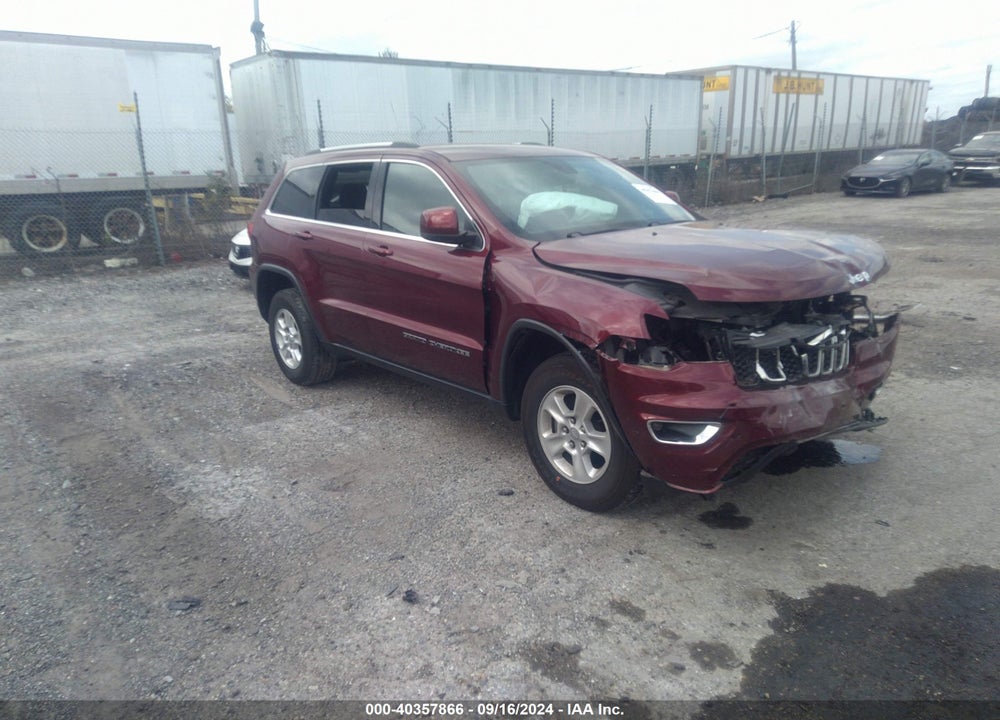2017 JEEP GRAND CHEROKEE LAREDO 4X4 VIN: 1C4RJFAG3HC711219