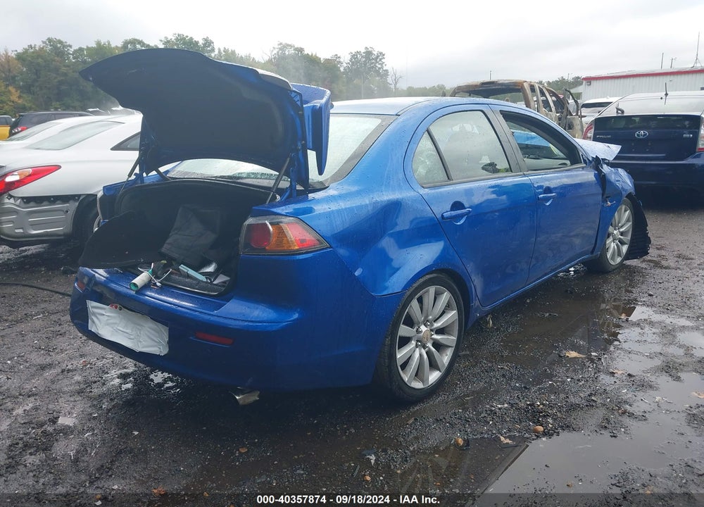 2011 MITSUBISHI LANCER GTS VIN: JA32U8FW6BU038205