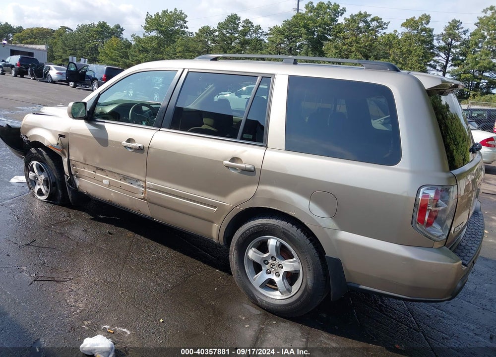 2006 HONDA PILOT EX VIN: 2HKYF18466H546666