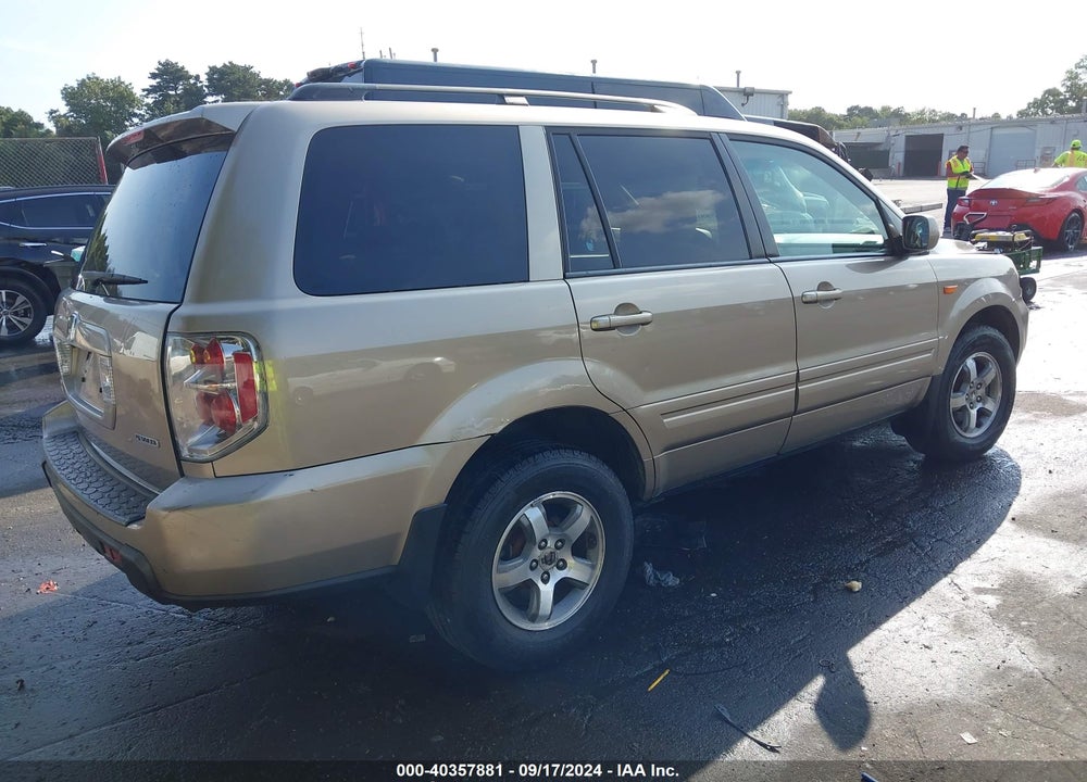 2006 HONDA PILOT EX VIN: 2HKYF18466H546666