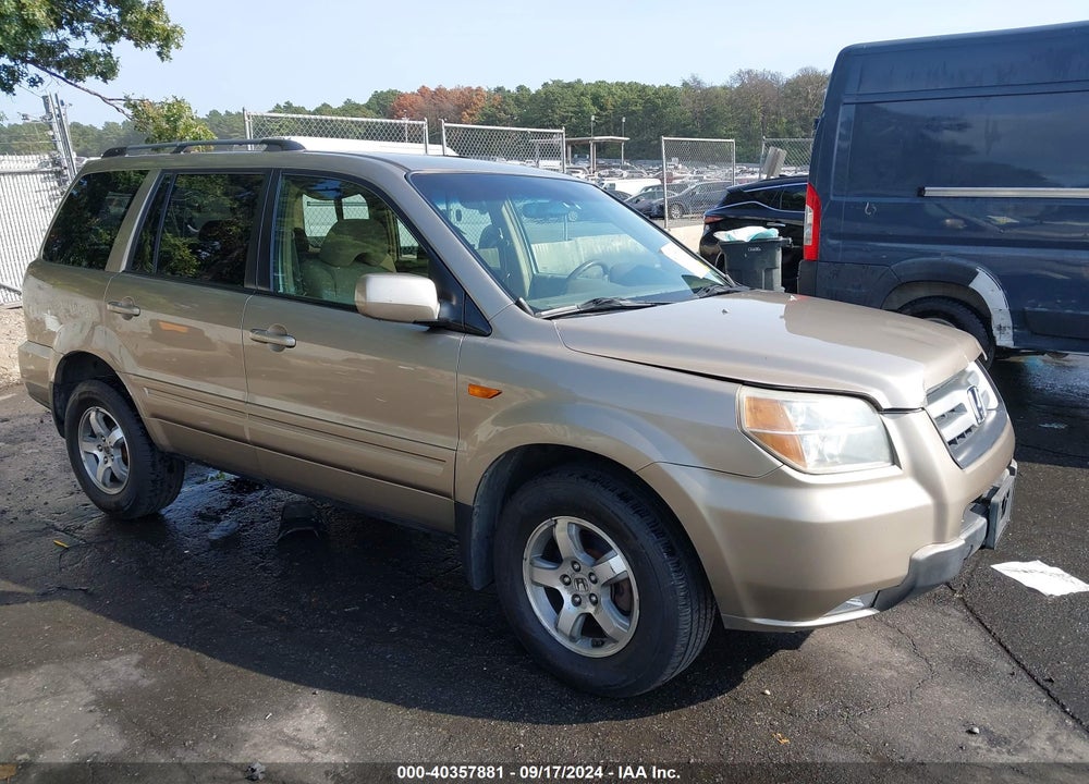 2006 HONDA PILOT EX VIN: 2HKYF18466H546666