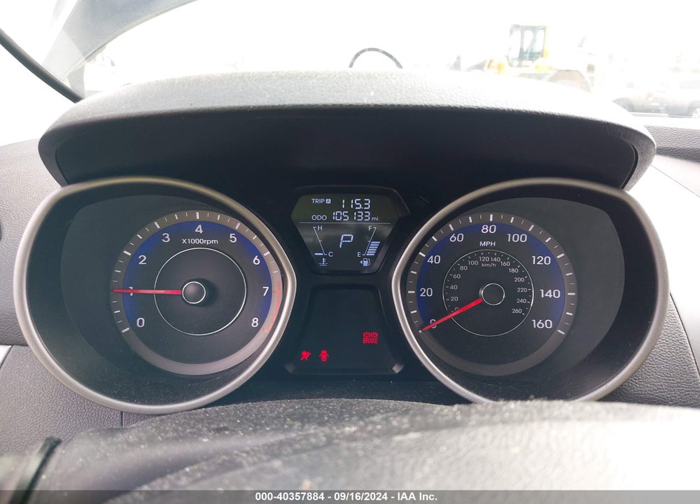 2013 HYUNDAI ELANTRA GS VIN: KMHDH6AE7DU022661