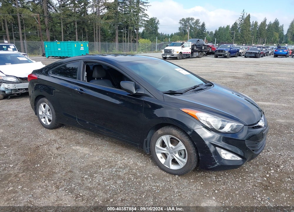 2013 HYUNDAI ELANTRA GS VIN: KMHDH6AE7DU022661