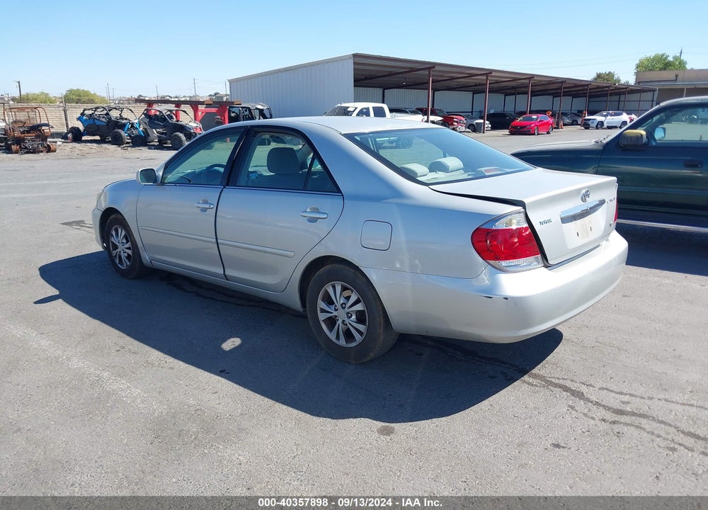 2005 TOYOTA CAMRY LE V6 VIN: 4T1BF32K35U096466