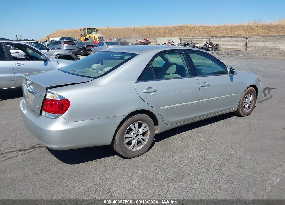 2005 TOYOTA CAMRY LE V6 VIN: 4T1BF32K35U096466