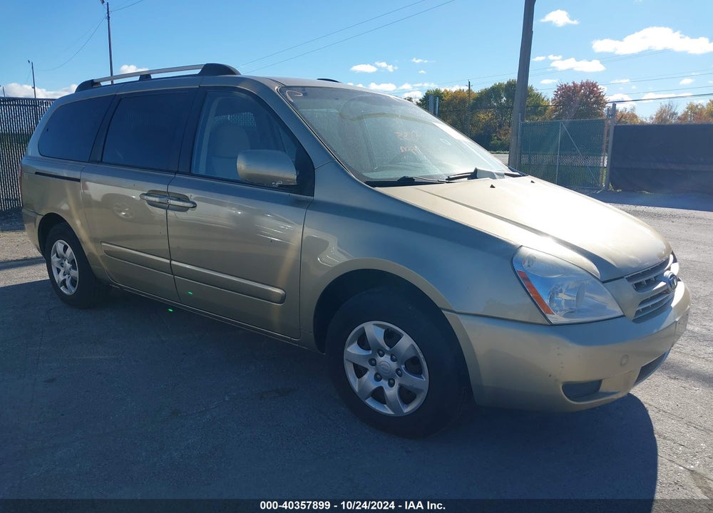 2008 KIA SEDONA LX VIN: KNDMB233986251301
