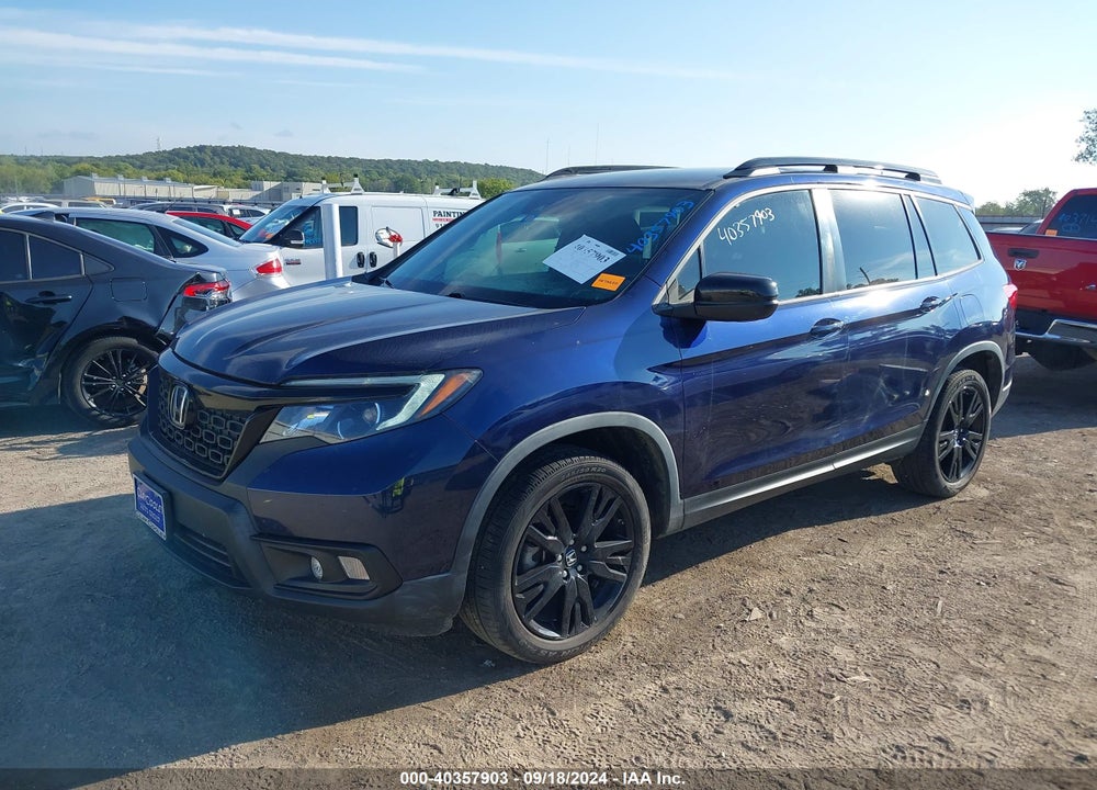 2019 HONDA PASSPORT SPORT VIN: 5FNYF8H2XKB014692