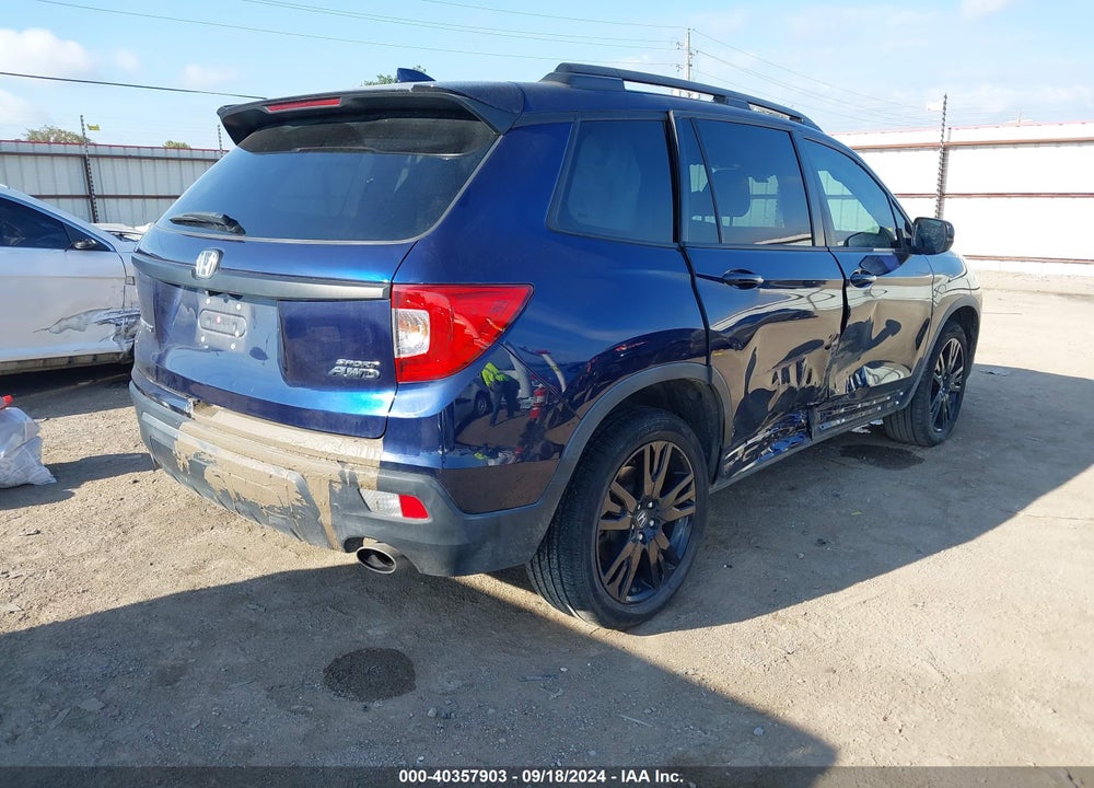 2019 HONDA PASSPORT SPORT VIN: 5FNYF8H2XKB014692