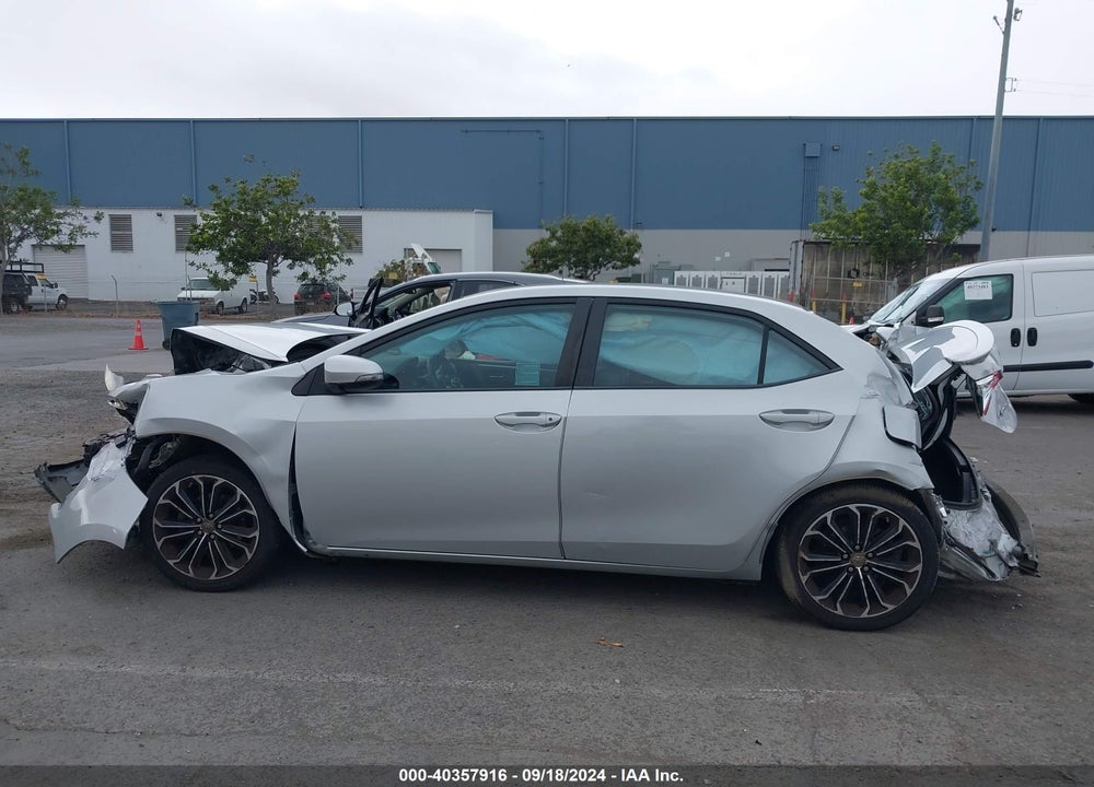 2015 TOYOTA COROLLA S PLUS VIN: 5YFBURHE5FP358095