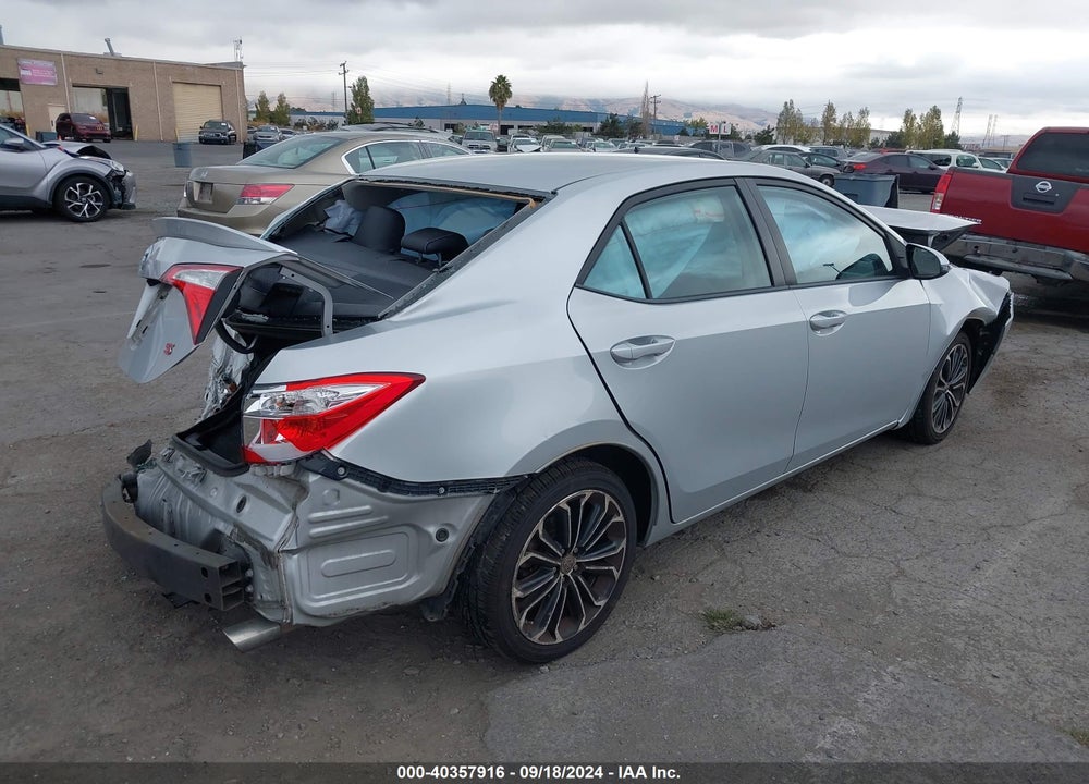 2015 TOYOTA COROLLA S PLUS VIN: 5YFBURHE5FP358095