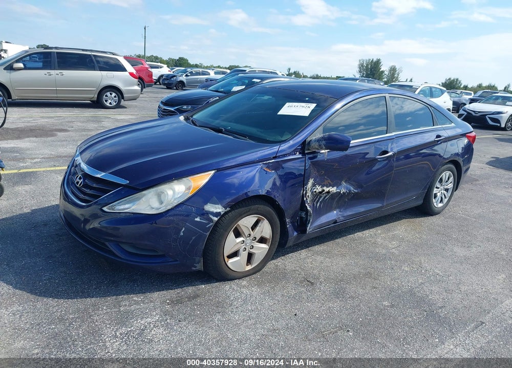 2012 HYUNDAI SONATA GLS VIN: 5NPEB4ACXCH411736